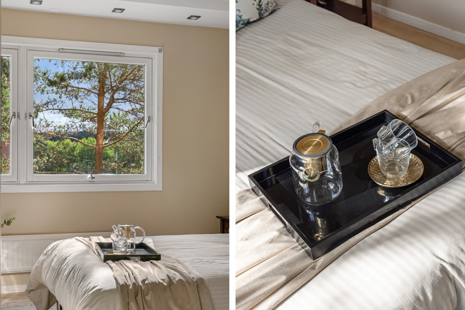 Idyllisk utsyn også fra soverommet. Galleribilde