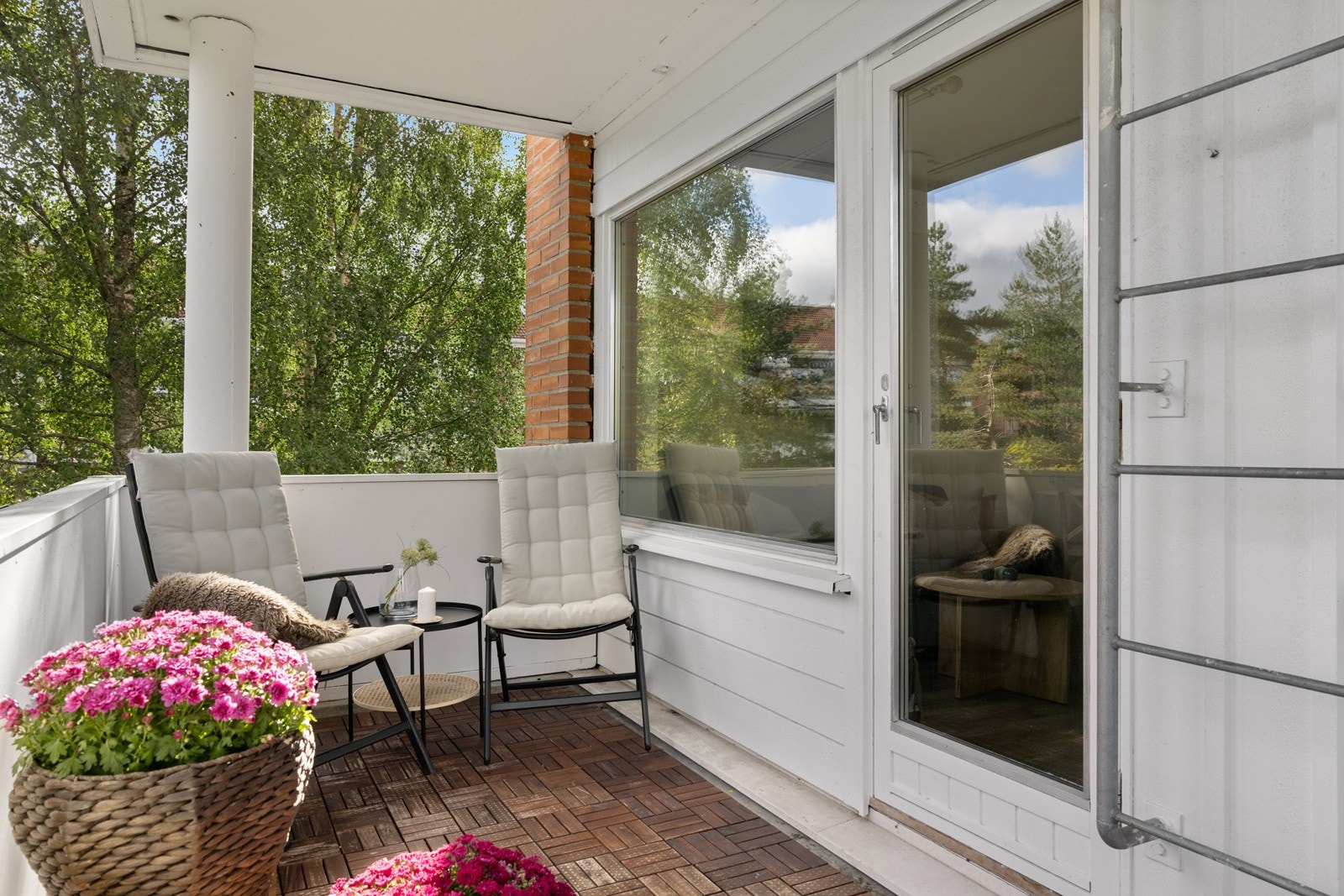 Ingen innsyn fra naboer på balkongen! Galleribilde