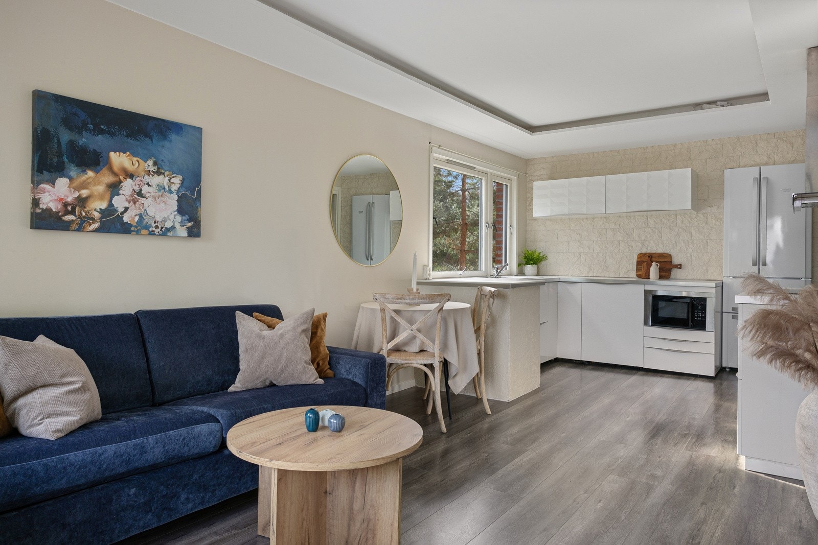 Leiligheten har en svært arealeffektiv planløsning. Galleribilde