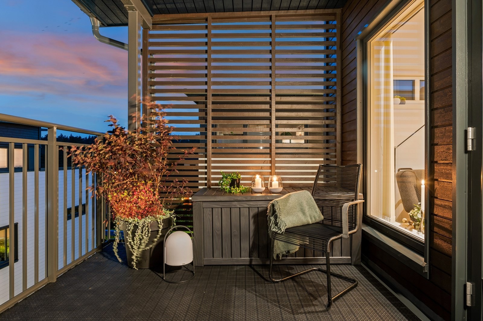 Særdeles hyggelig på kveldstid. Galleribilde