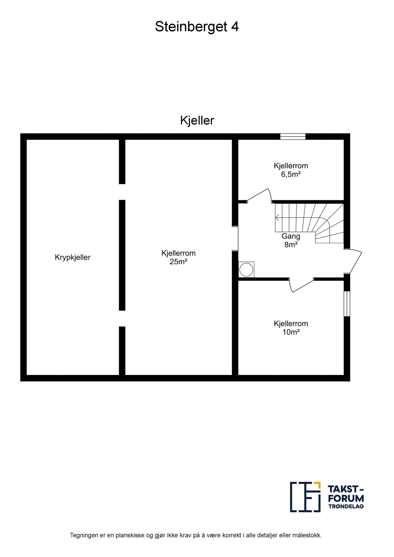 Planskisse - Kjeller Galleribilde