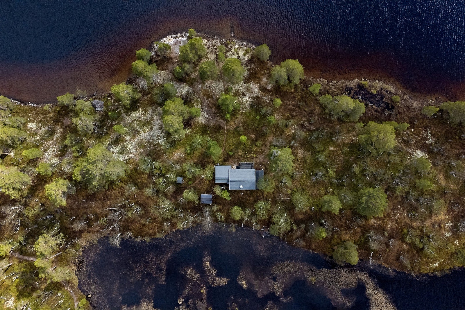 Dronebilde Galleribilde