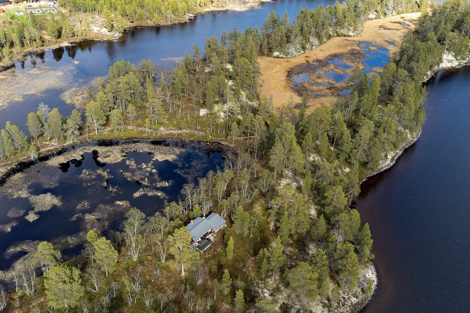 Dronebilde Galleribilde