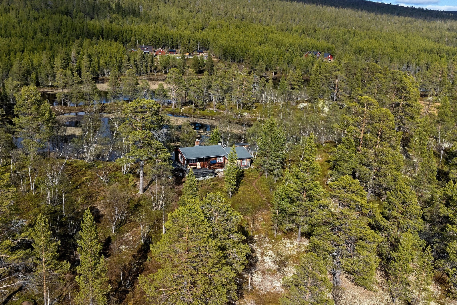 Dronebilde Galleribilde