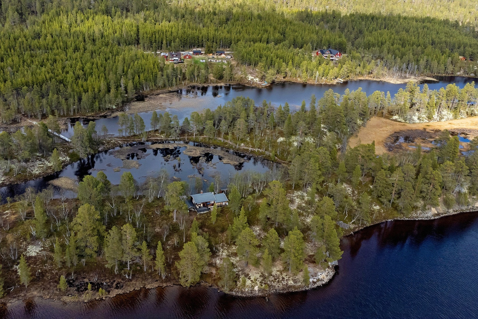 Dronebilde Galleribilde