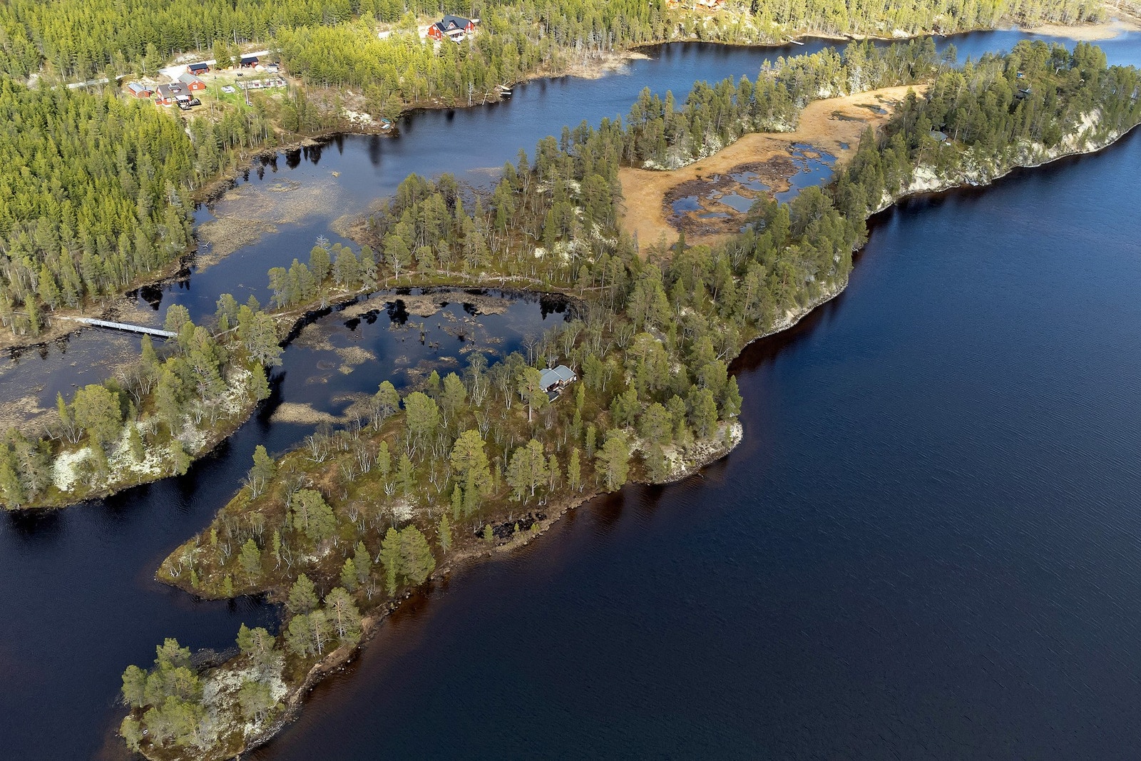 Dronebilde Galleribilde
