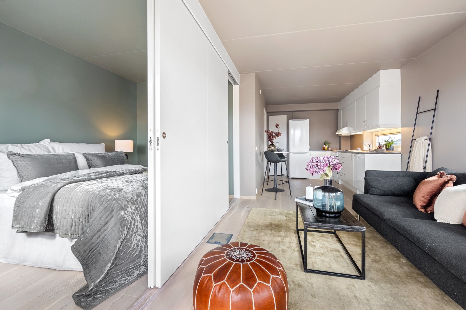 Tilgang til soverom fra to sider. Galleribilde