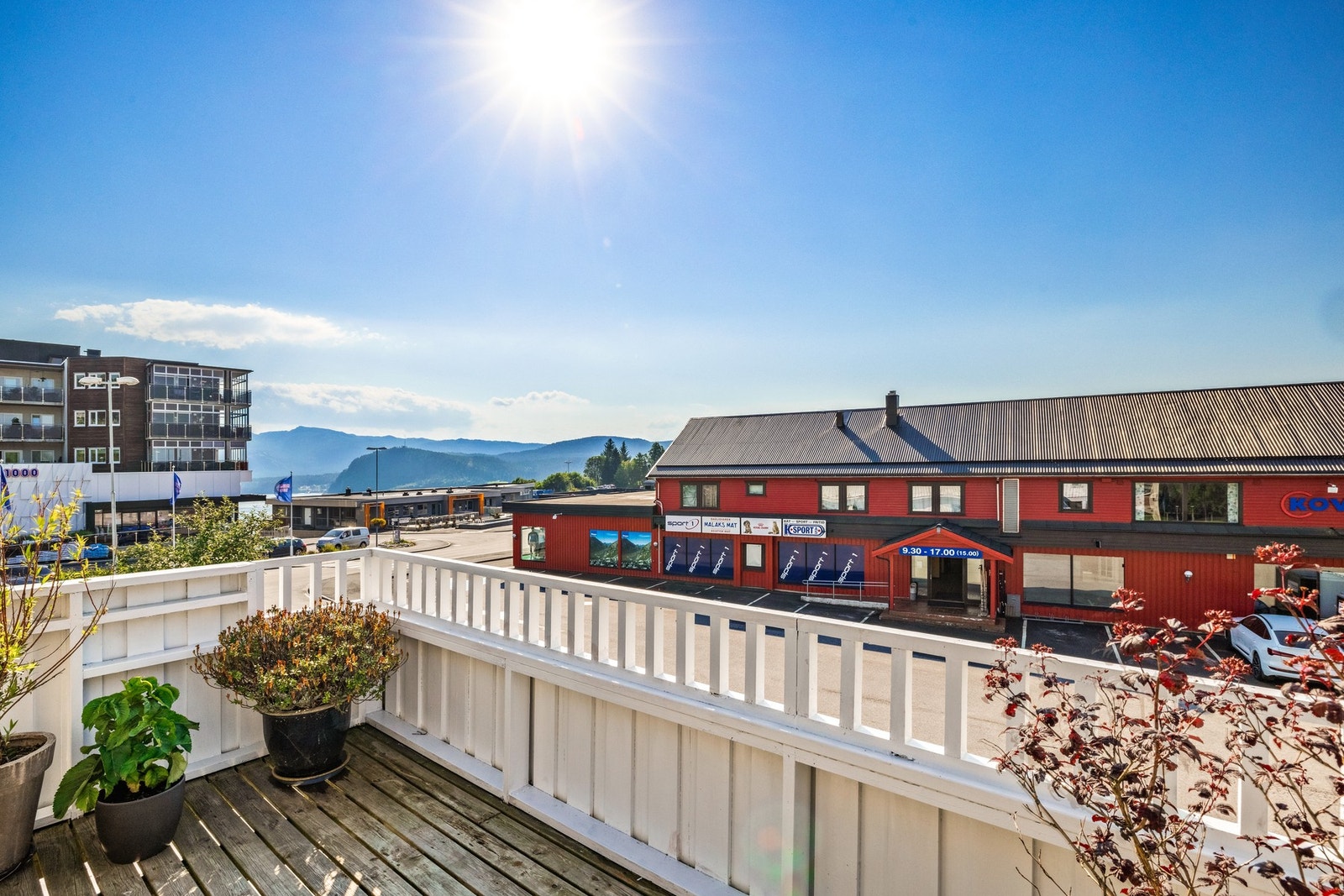 Det er gode solforhold på eiendommen Galleribilde