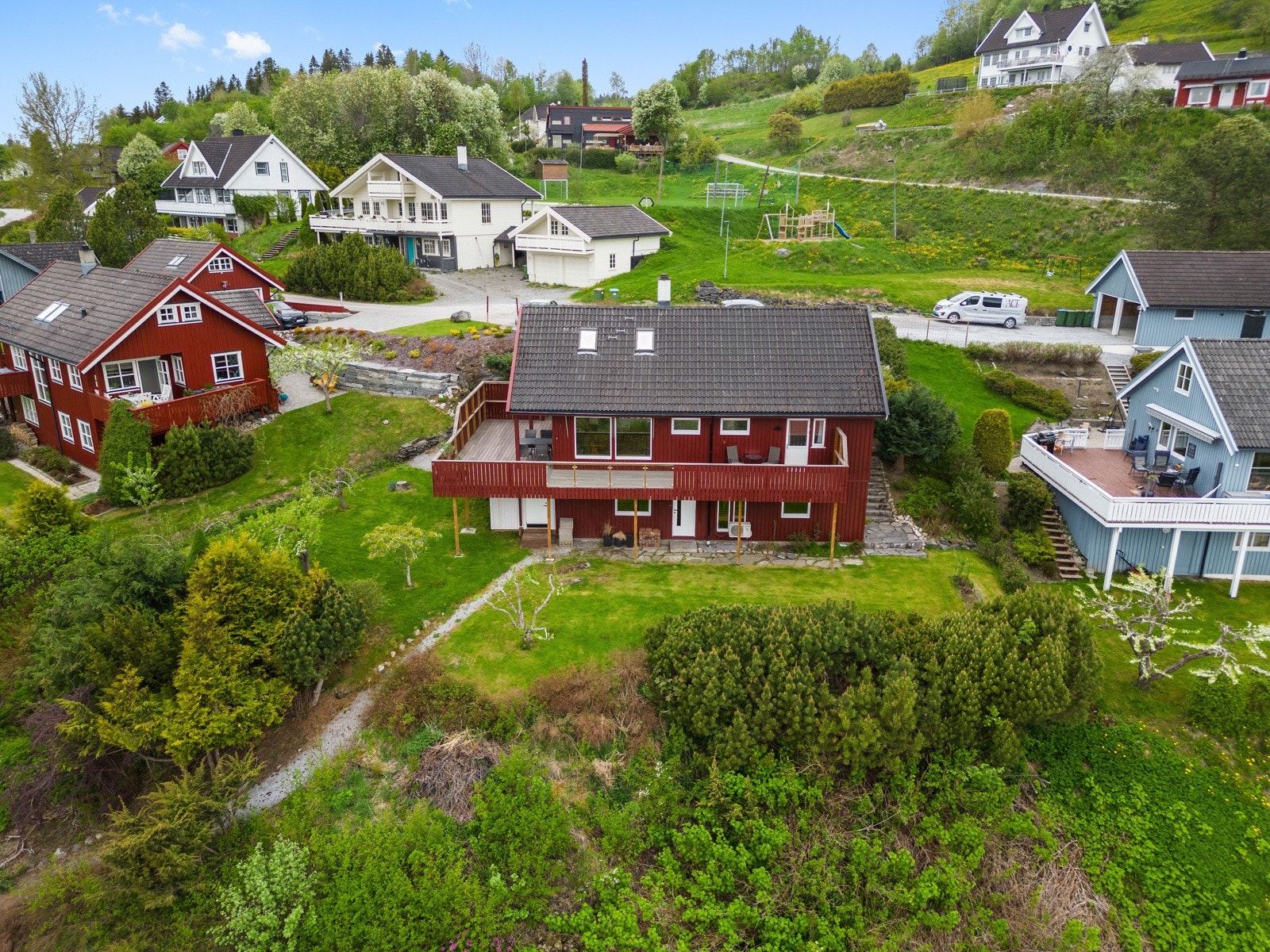 Dronefoto Galleribilde