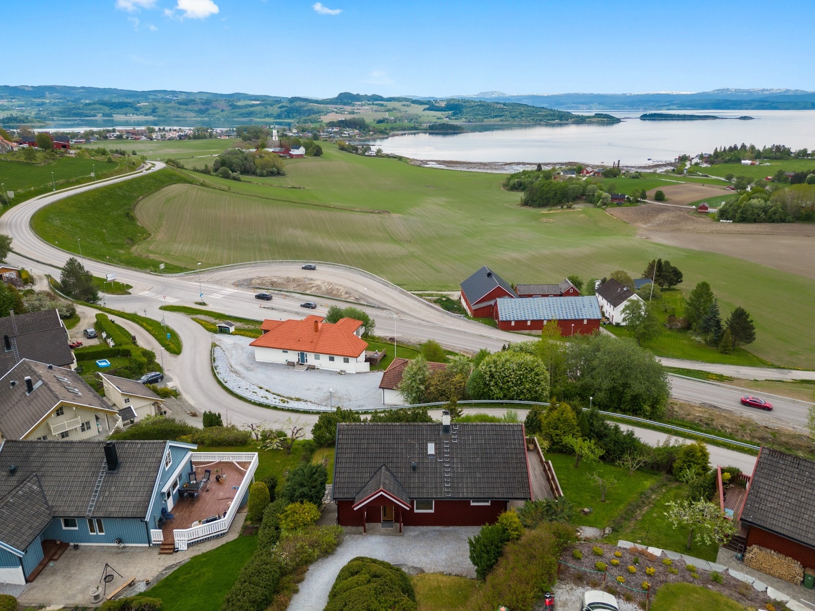 Dronefoto Galleribilde
