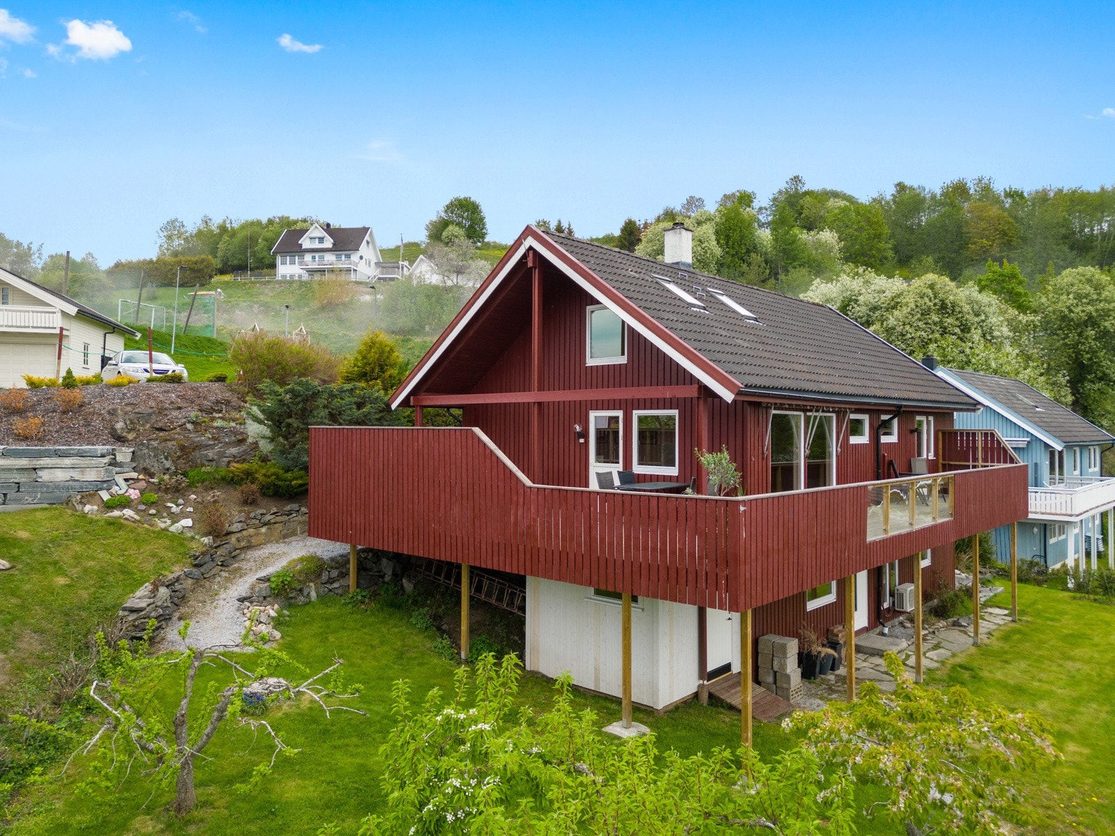 Dronefoto Galleribilde