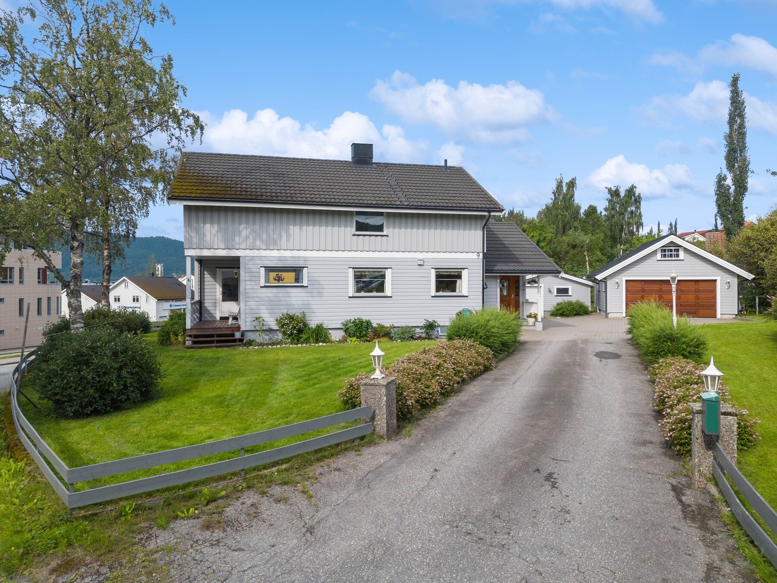 Pent opparbeidet hage Galleribilde