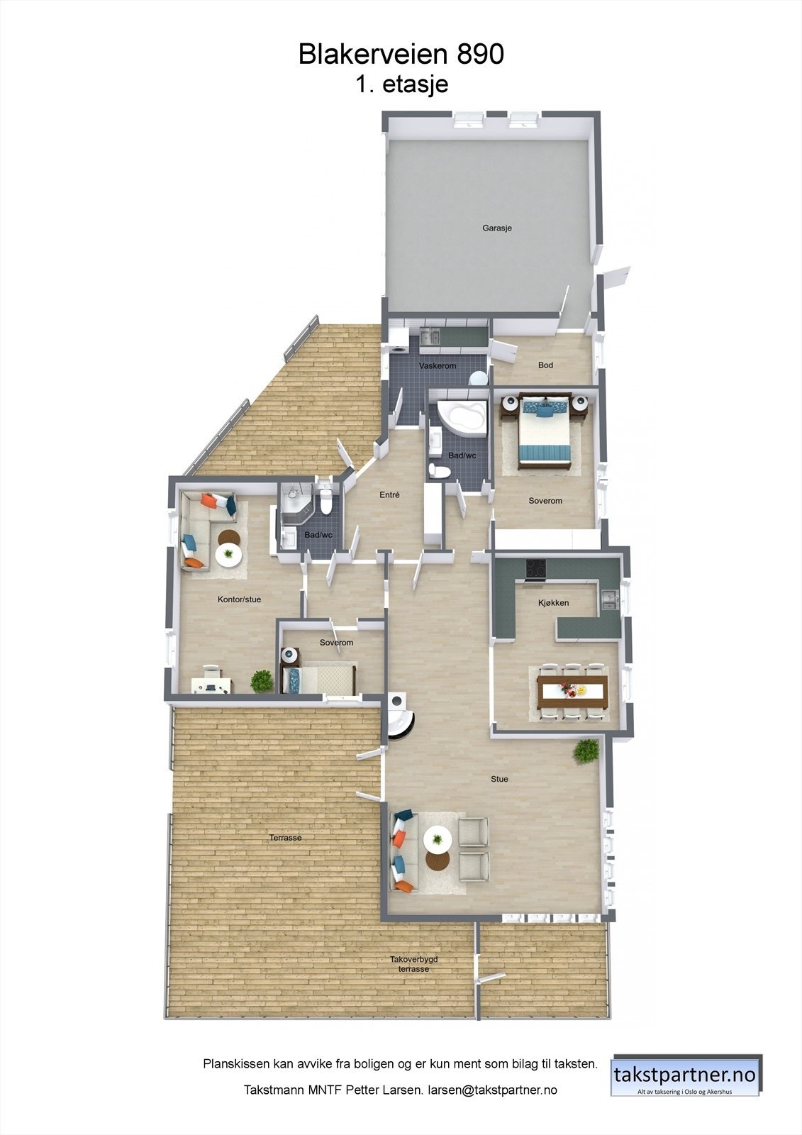 Plantegning. Galleribilde