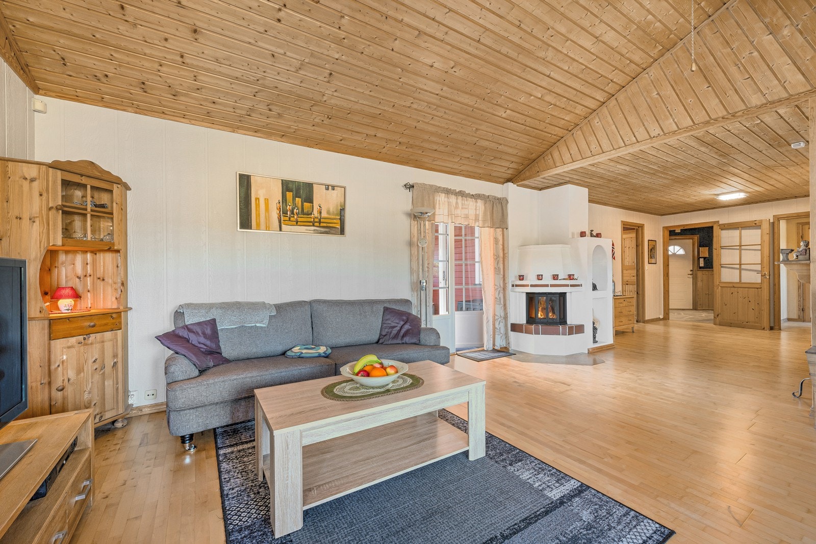 Stuen er romslig og tiltalende. Galleribilde