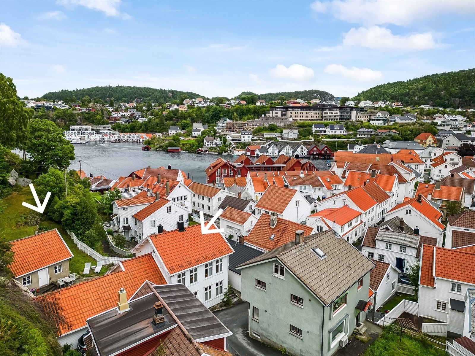 Dronefoto Galleribilde