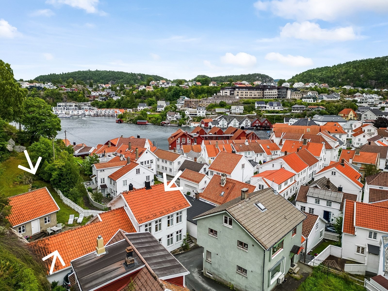 Dronefoto Galleribilde