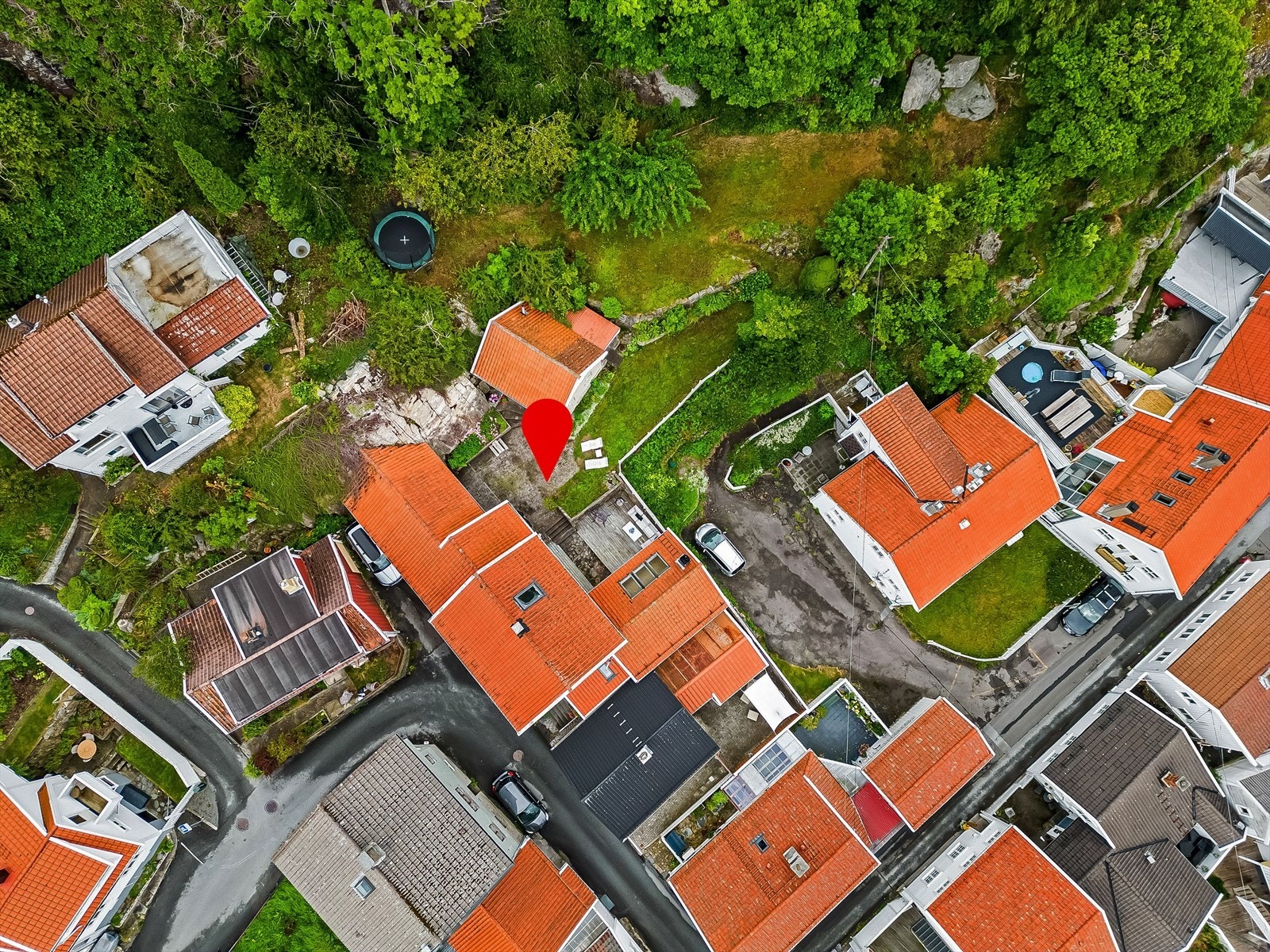 Dronefoto Galleribilde