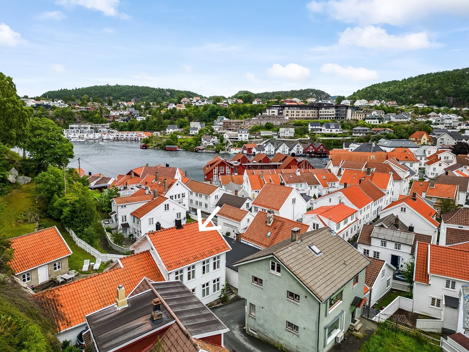Dronefoto Galleribilde