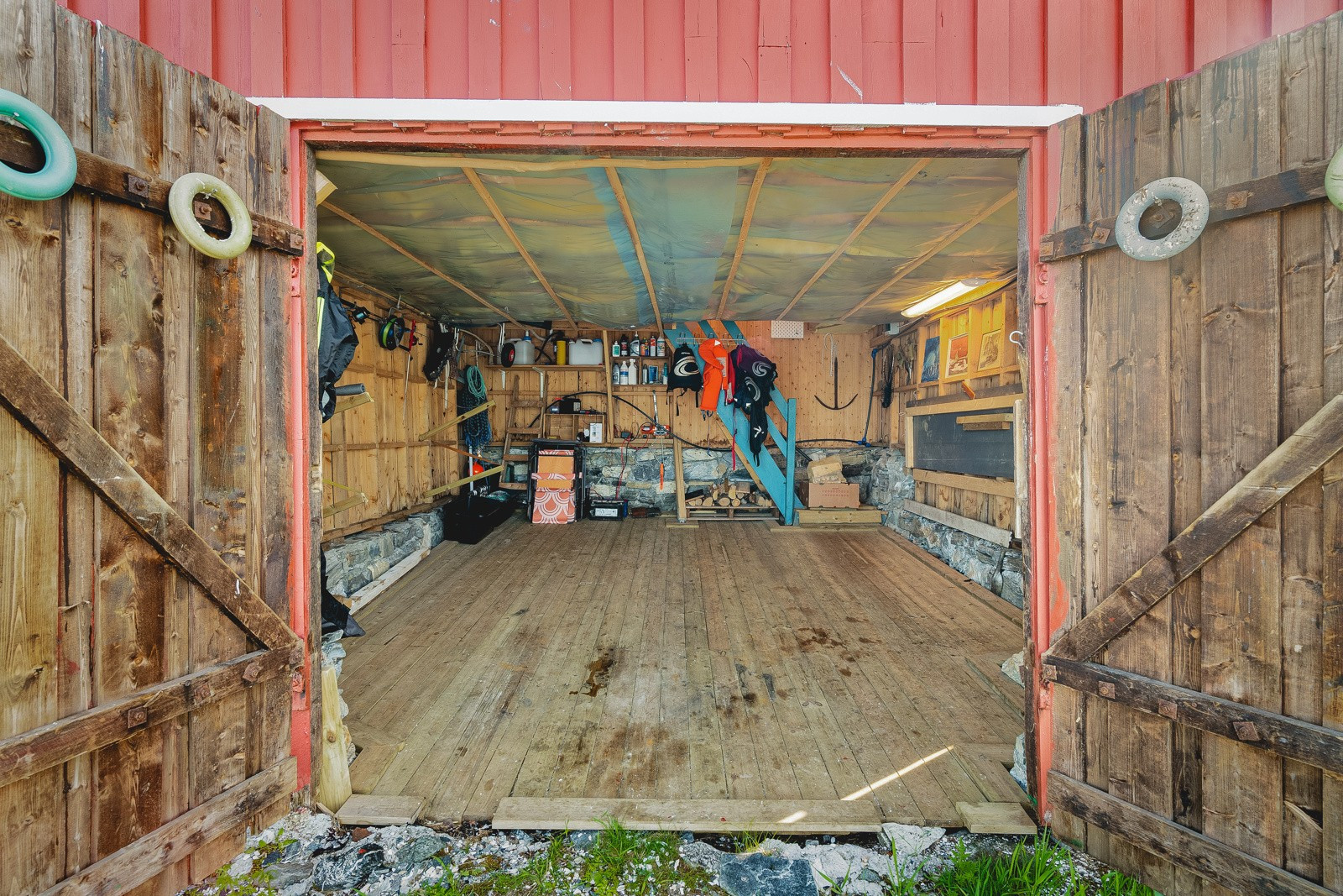 Det er godt med lagringsplass i nauset