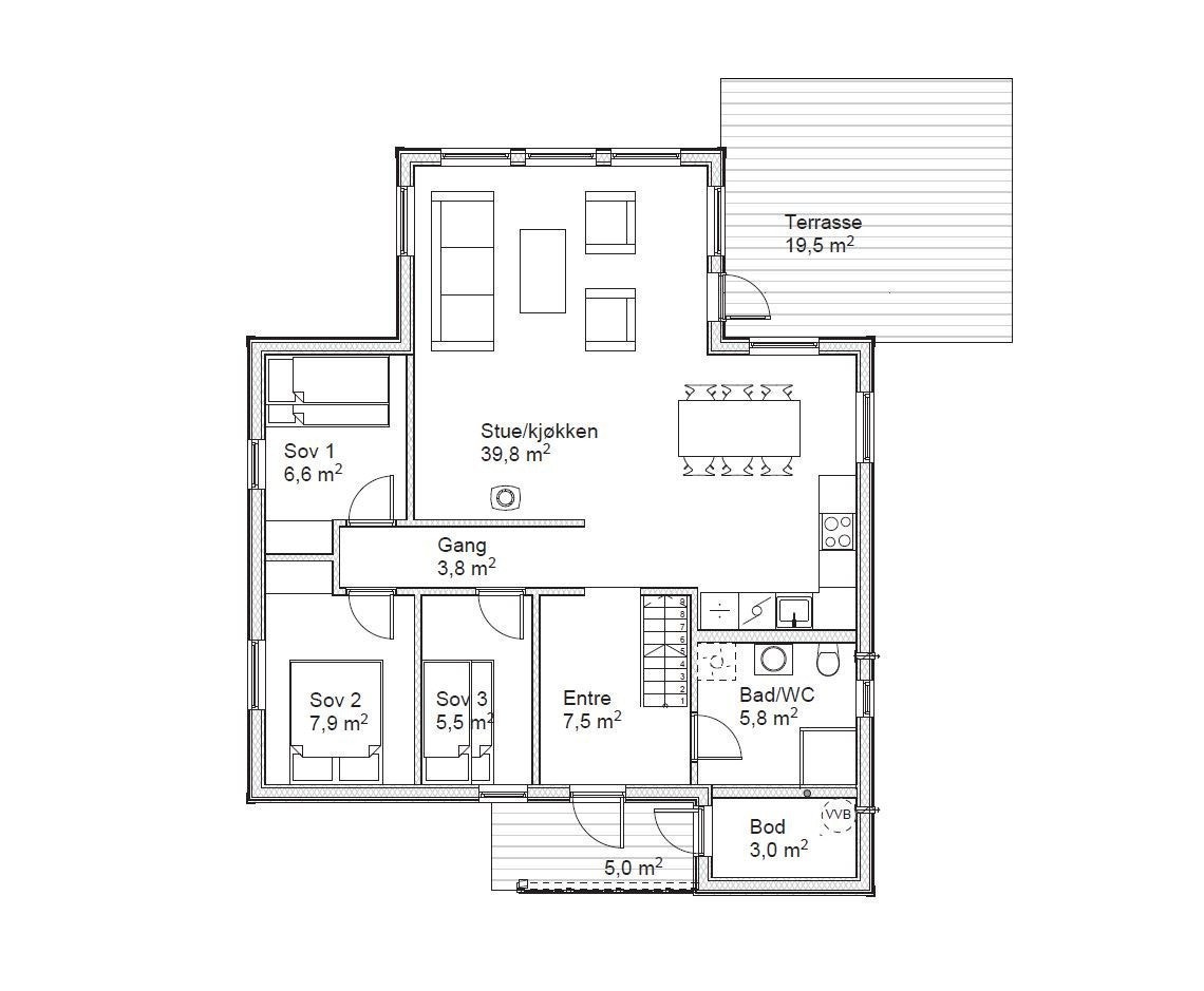 Grunnplan Galleribilde