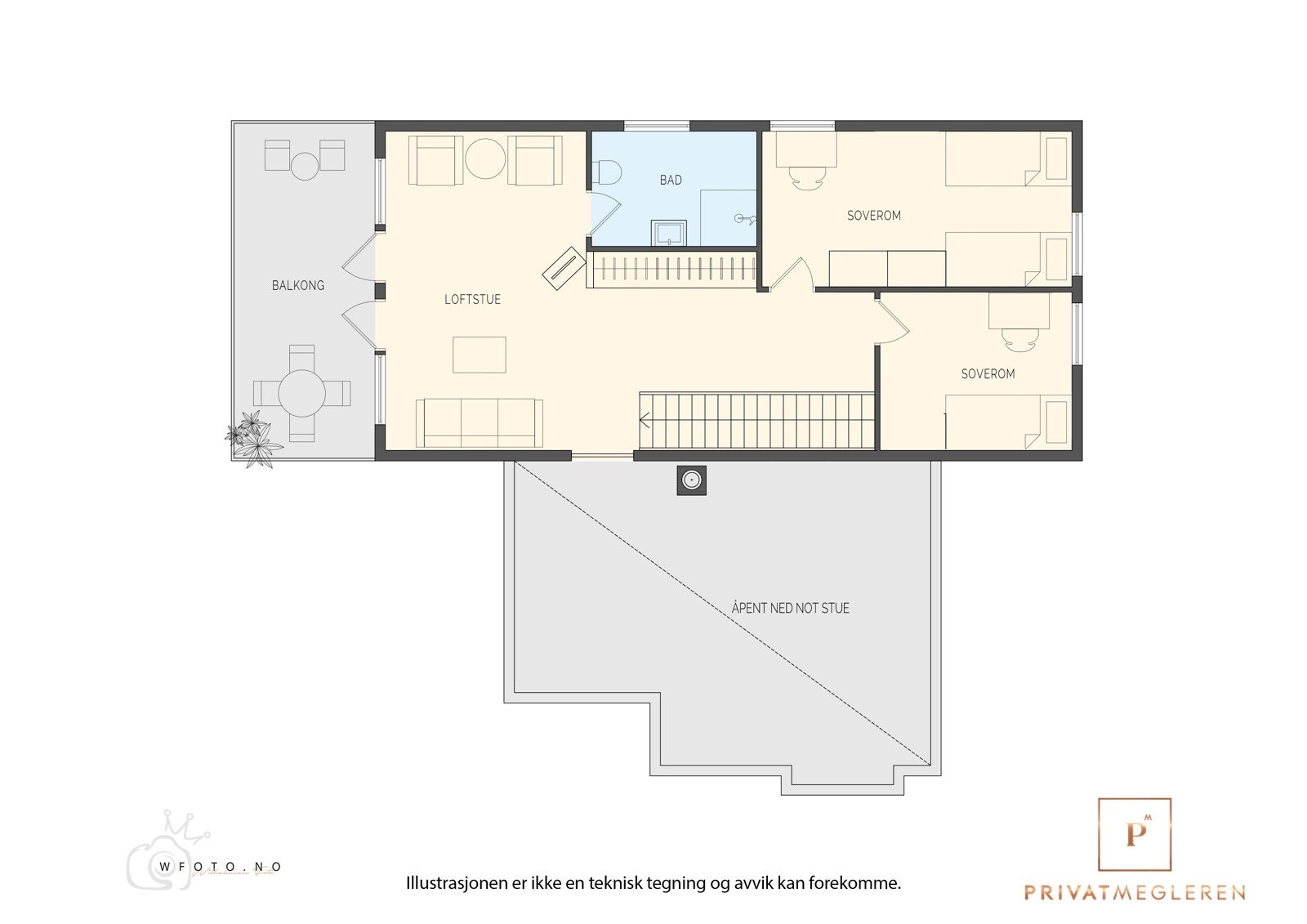 - Plantegning loft - Galleribilde