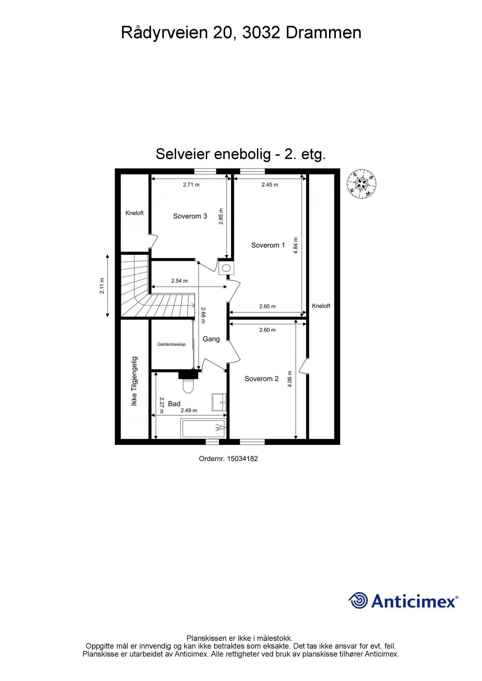Plantegning 2. etasje Galleribilde
