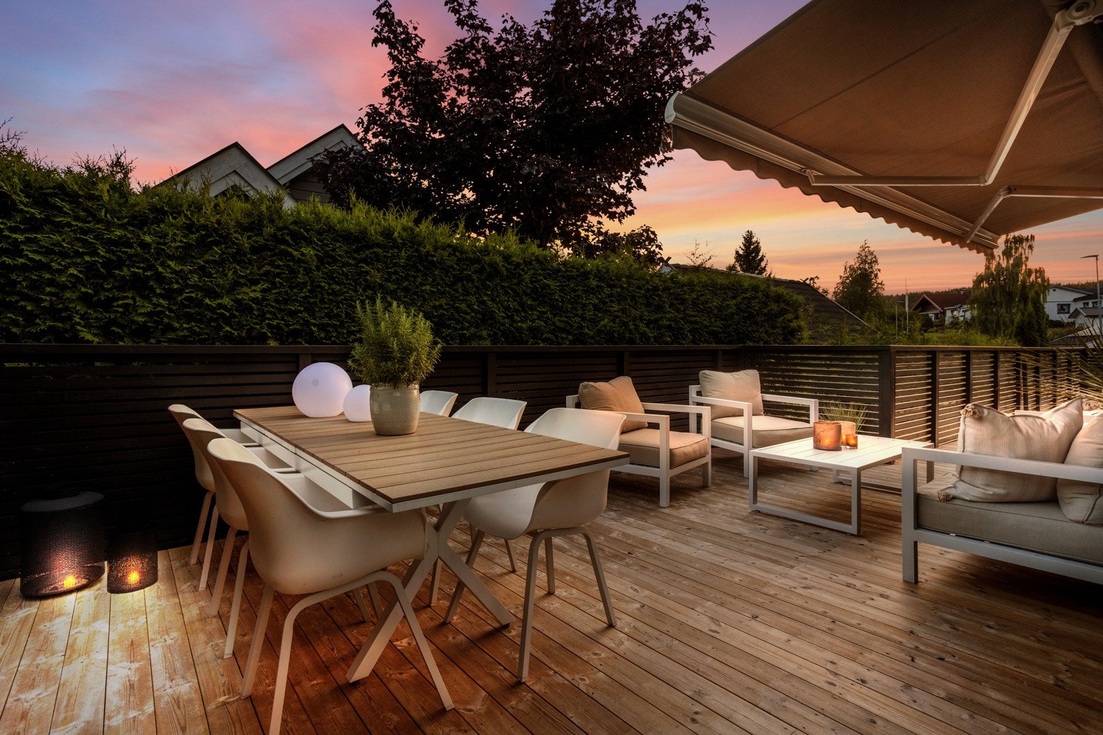 Romslig terrasse på hele 57 kvm. Galleribilde