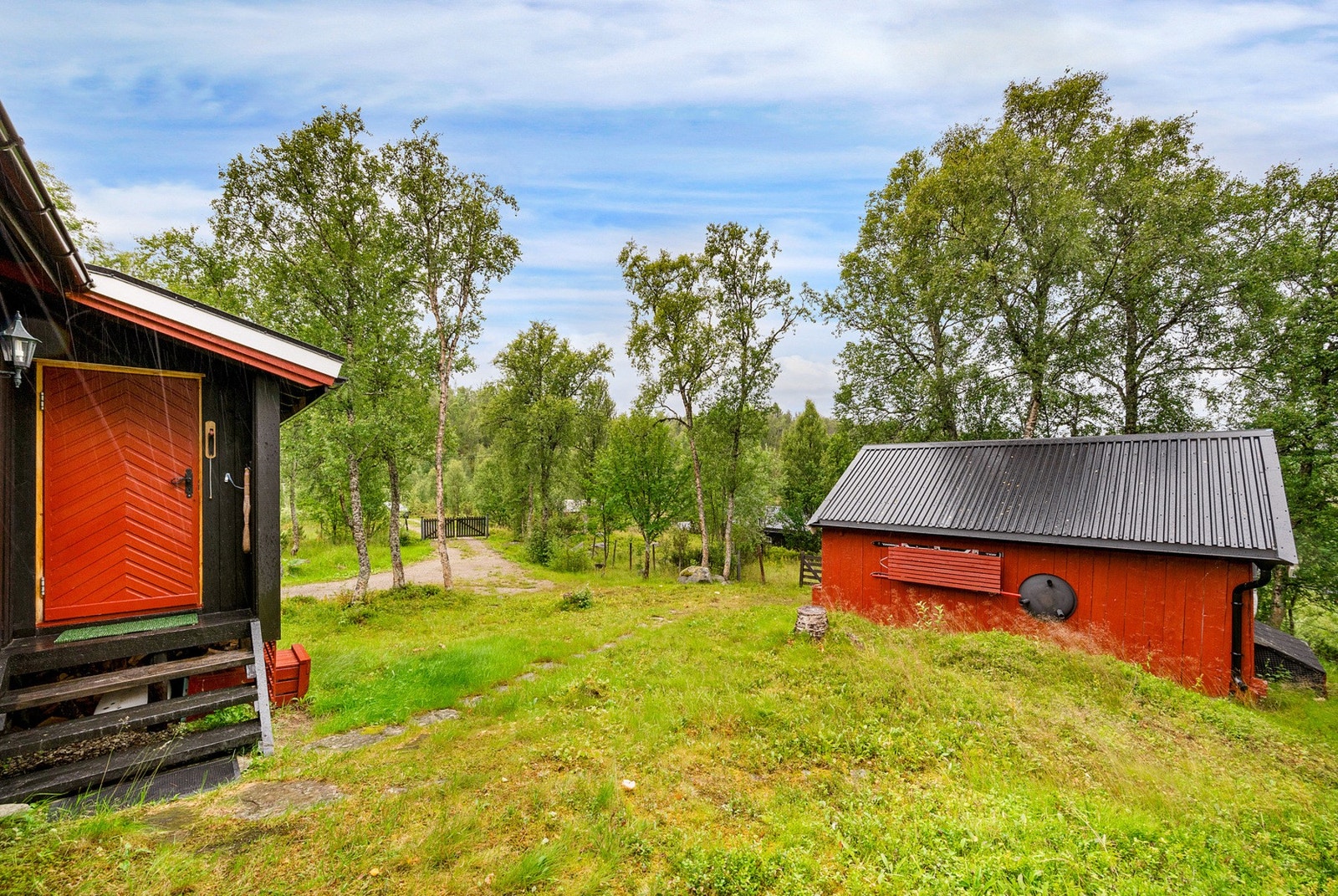 Inngangsparti. Galleribilde