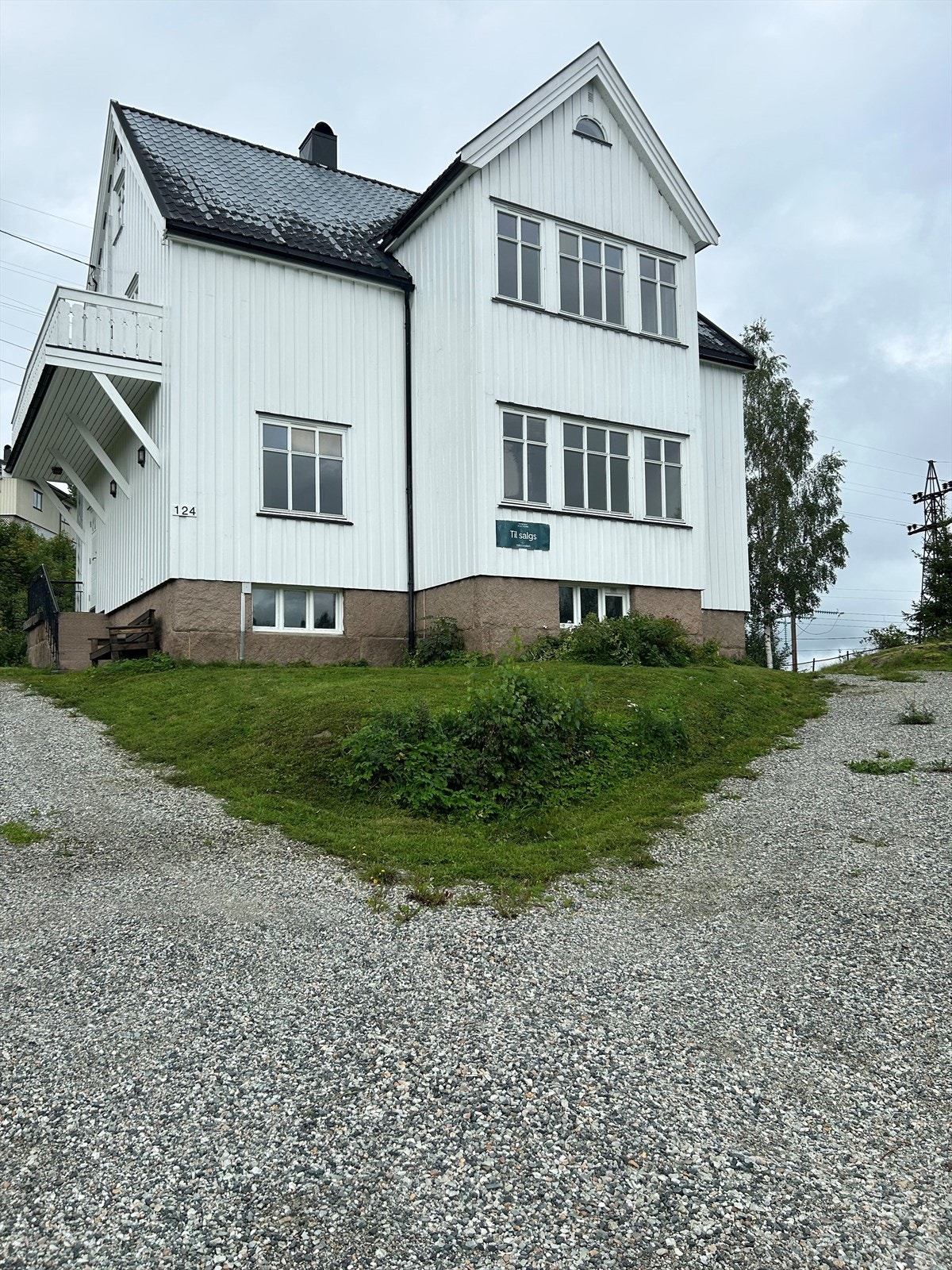 Privat bilde fra oppkjørsel Galleribilde