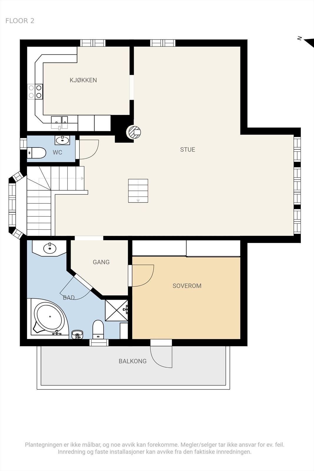 2. etasje Galleribilde