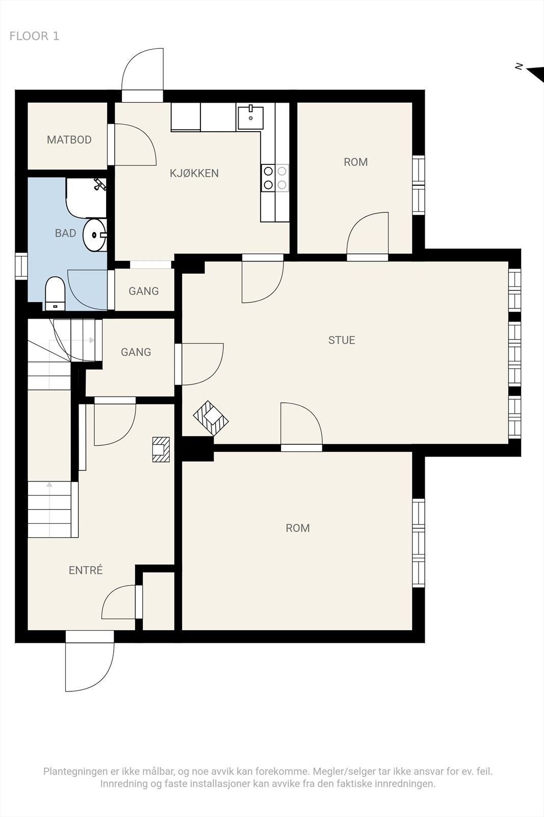 1. etasje Galleribilde