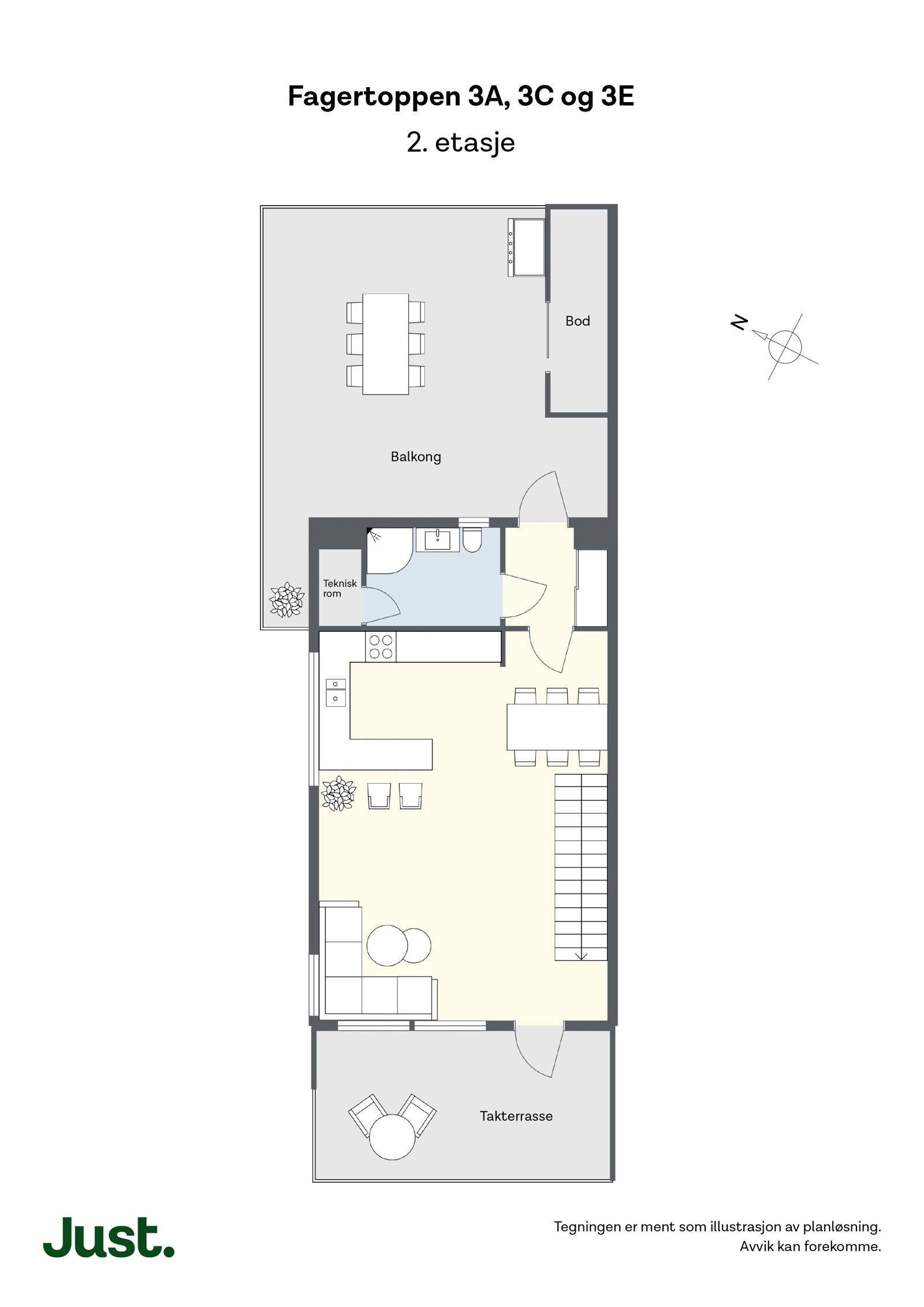 Planskisse 2. etasje
