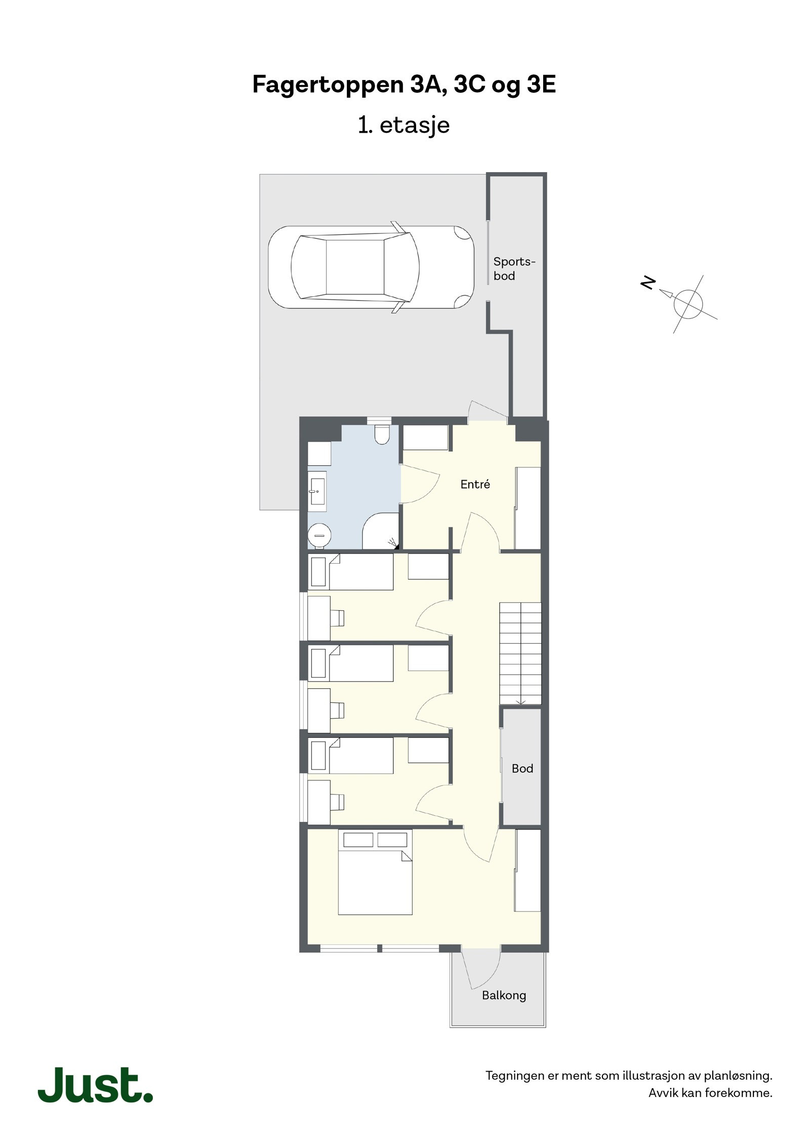 Planskisse 1. etasje