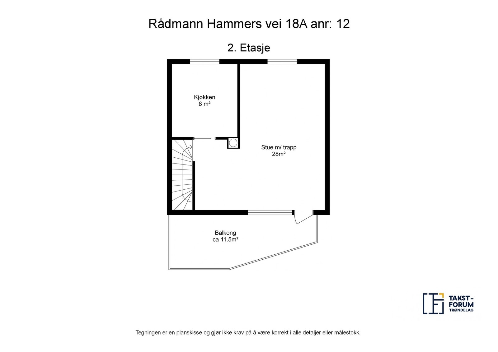 Plantegning 2. etasje. Galleribilde
