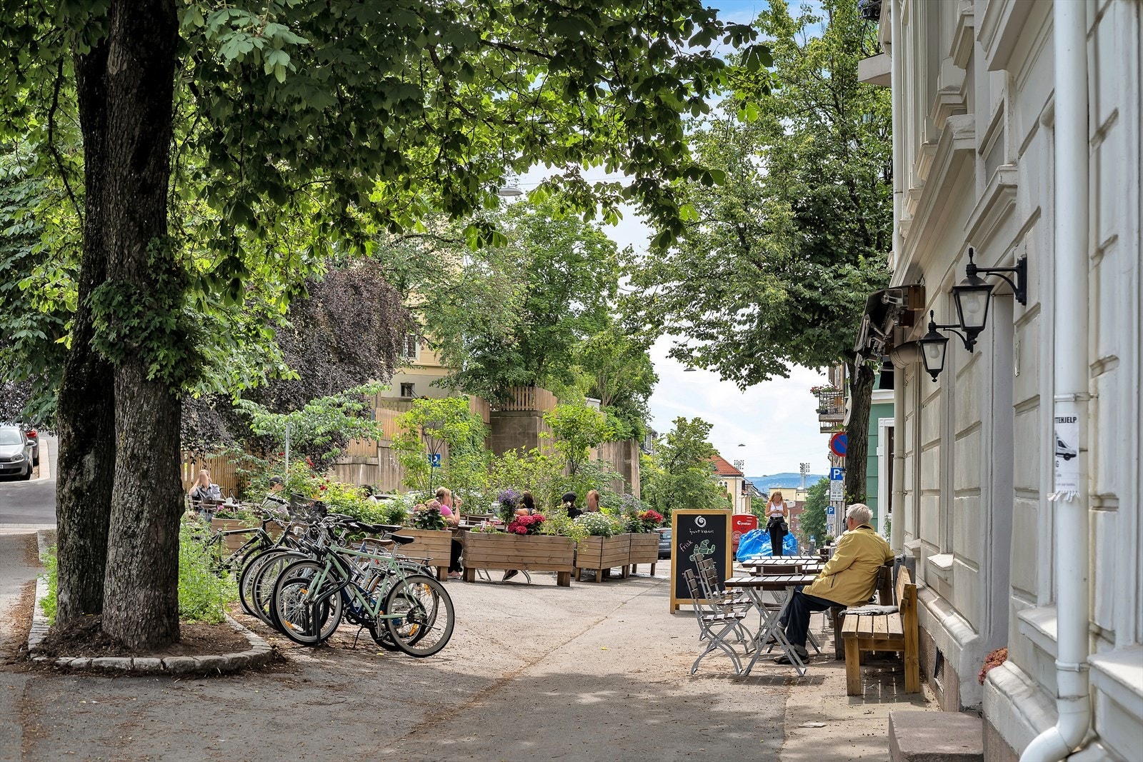 Kort vei til flere hyggelige kaféer og bakerier Galleribilde