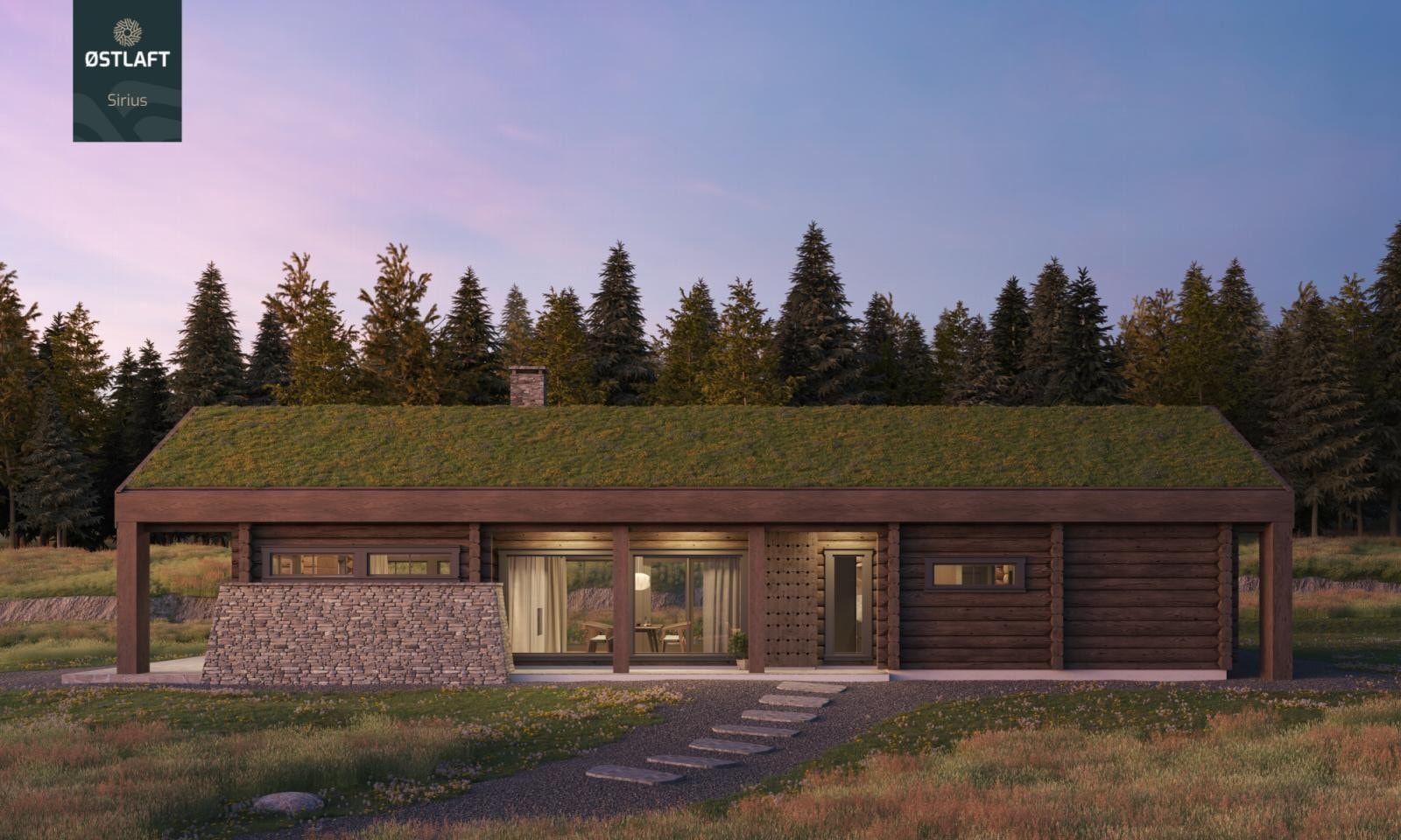 Illustrasjonsbilde som kan ha elementer som ikke er standard i leveransen men som kan bestilles som tillegg. Galleribilde