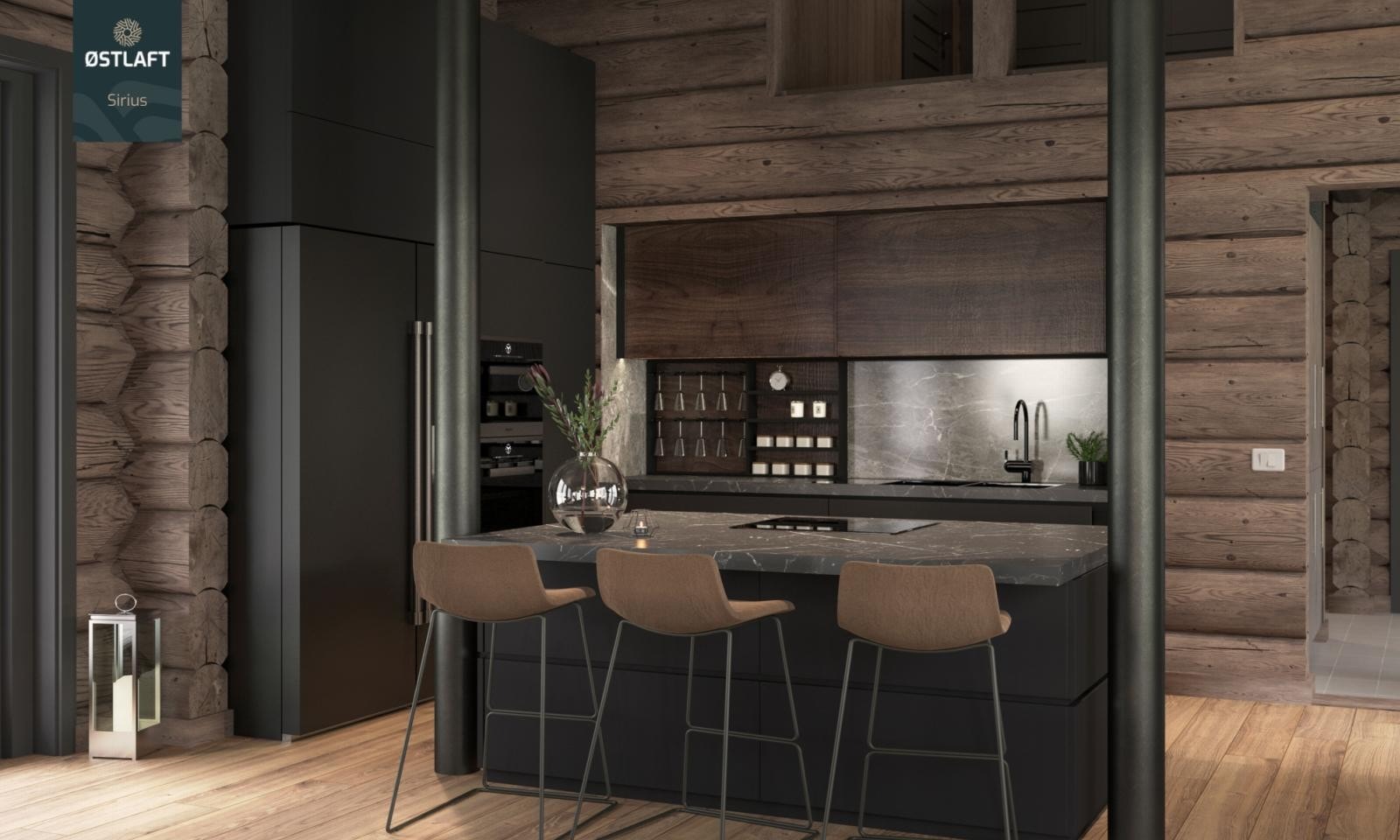 Illustrasjonsbilde som kan ha elementer som ikke er standard i leveransen men som kan bestilles som tillegg. Galleribilde