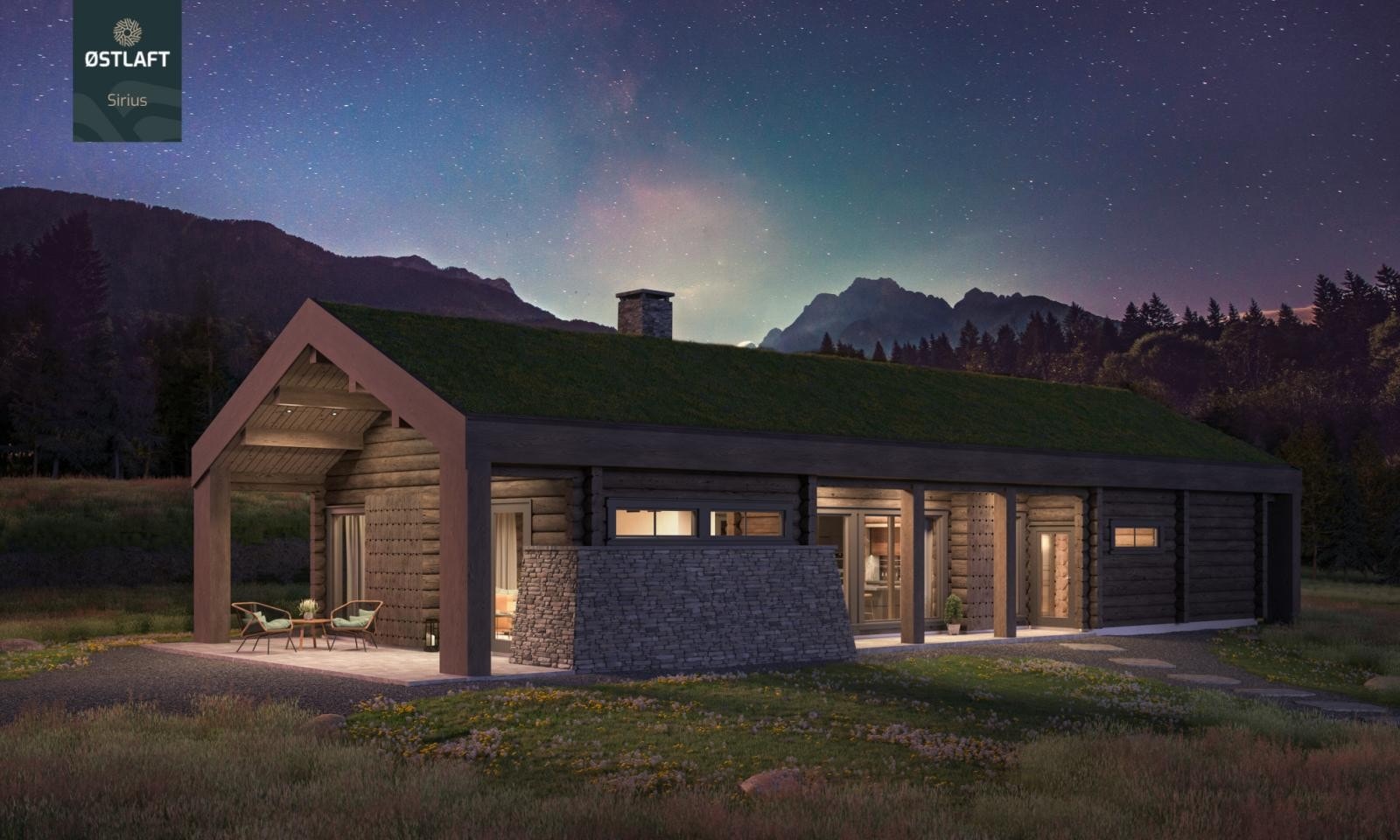 Illustrasjonsbilde som kan ha elementer som ikke er standard i leveransen men som kan bestilles som tillegg. Galleribilde