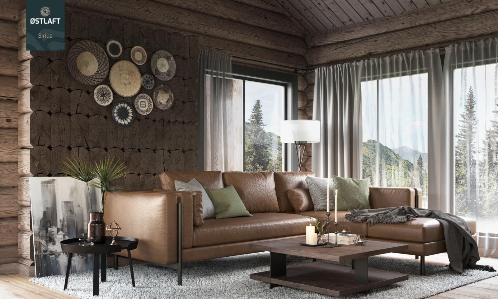 Et stilrent og lukseriøst uttykk med "lounge-følelse". Illustrasjonsbilde som kan ha elementer som ikke er standard i leveransen men som kan bestilles som tillegg. Galleribilde