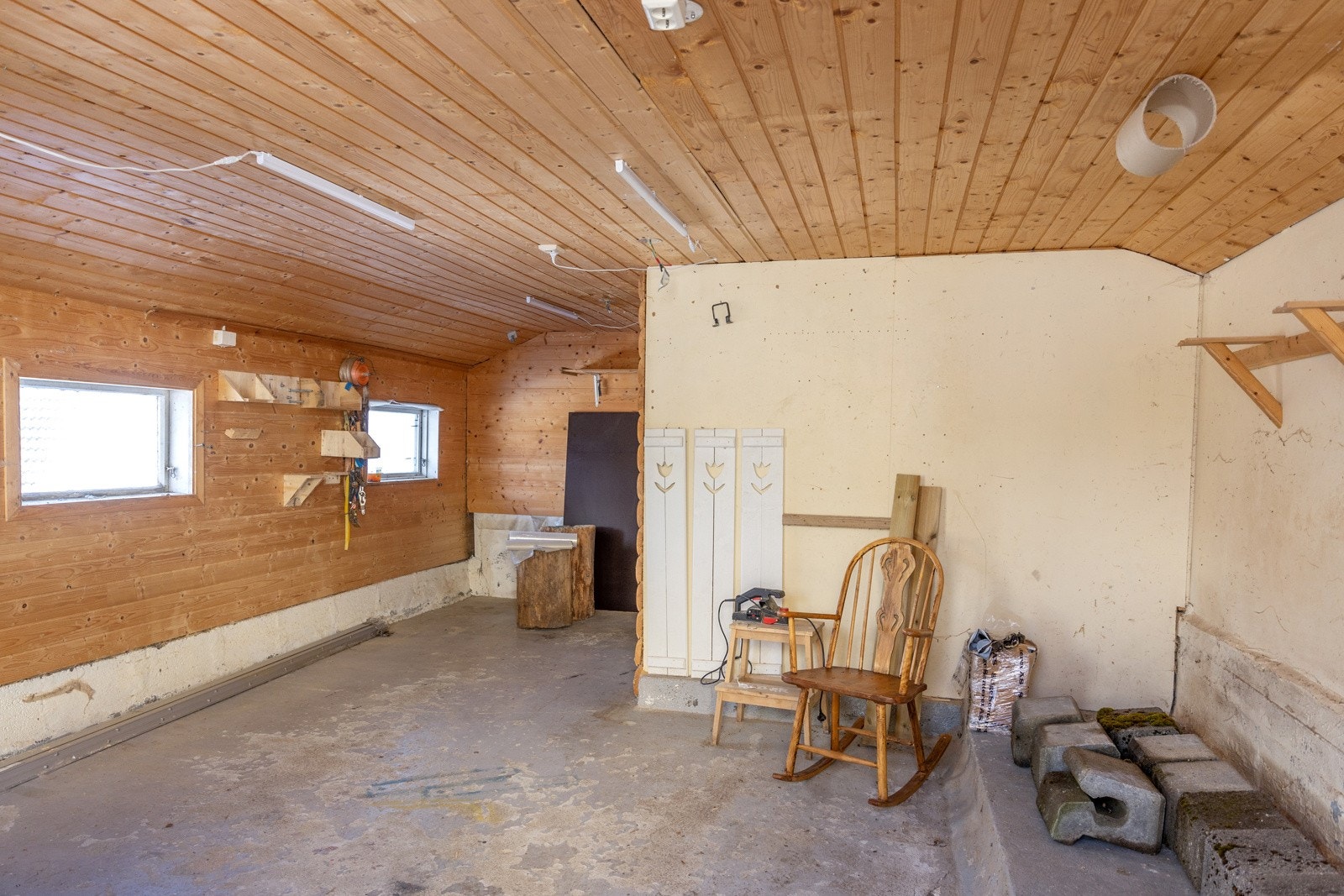 God lagringsplass på uthus Galleribilde