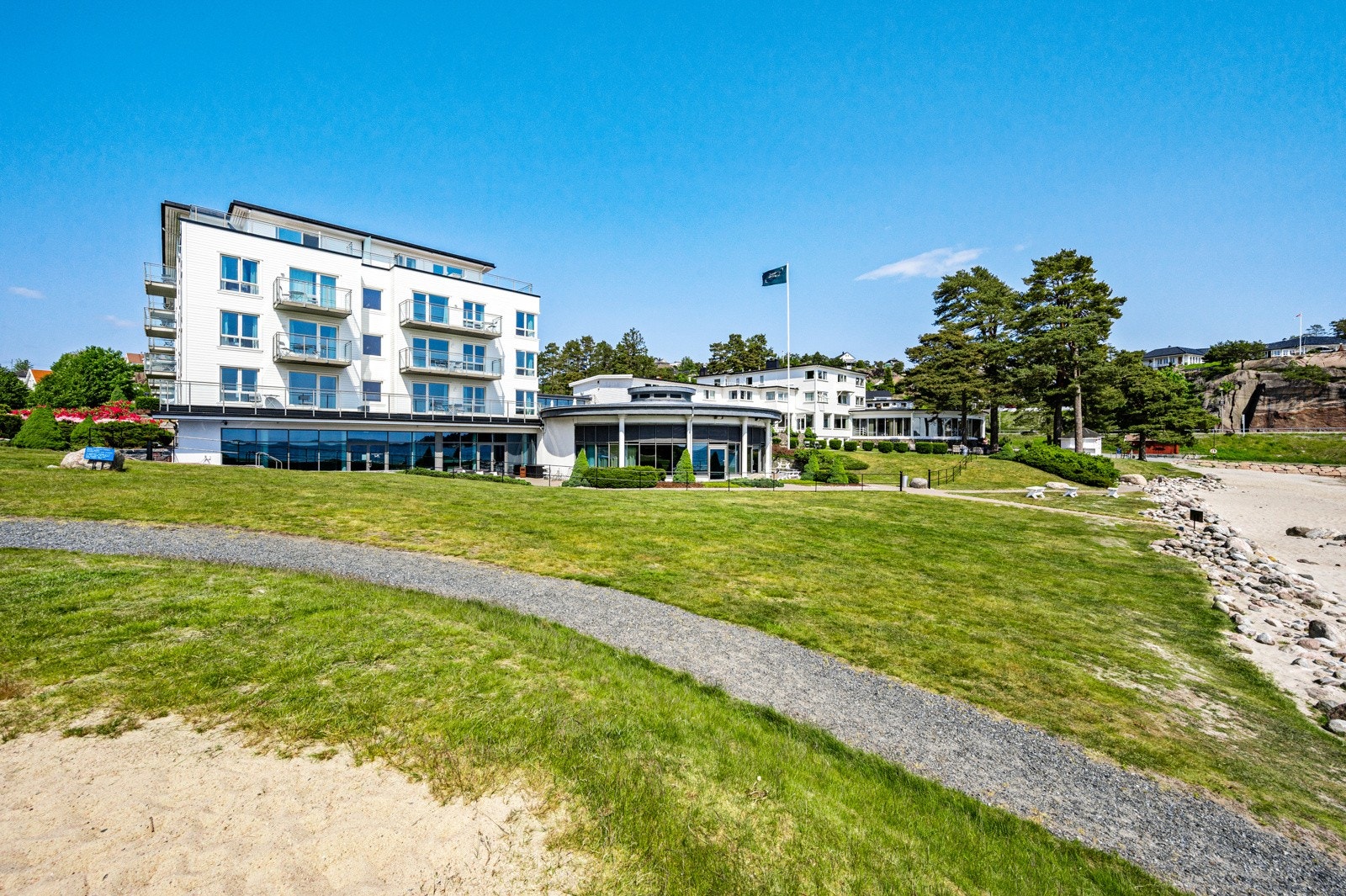 Strand Hotell Fevik Galleribilde
