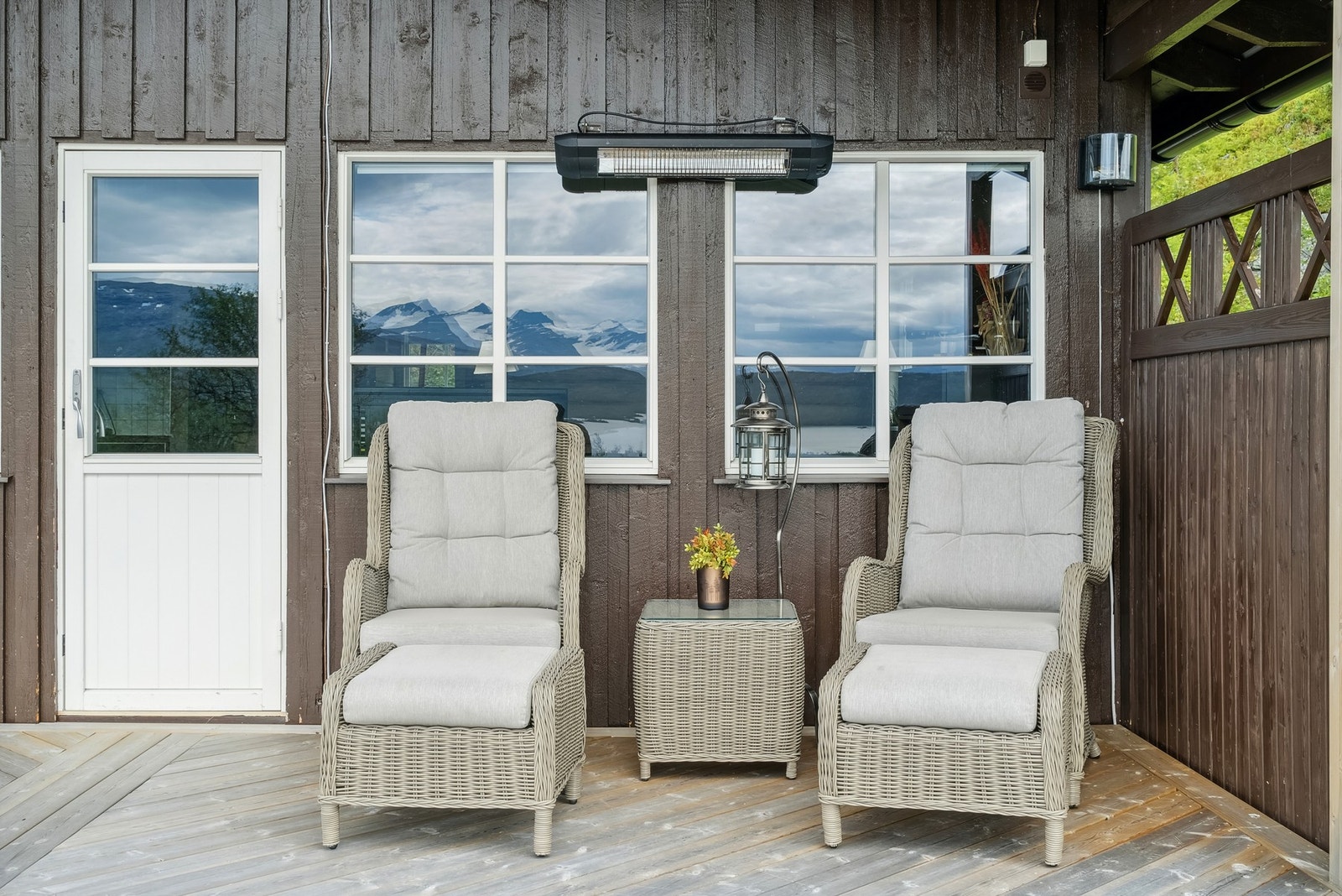 Koselig sittegruppe i le. Galleribilde