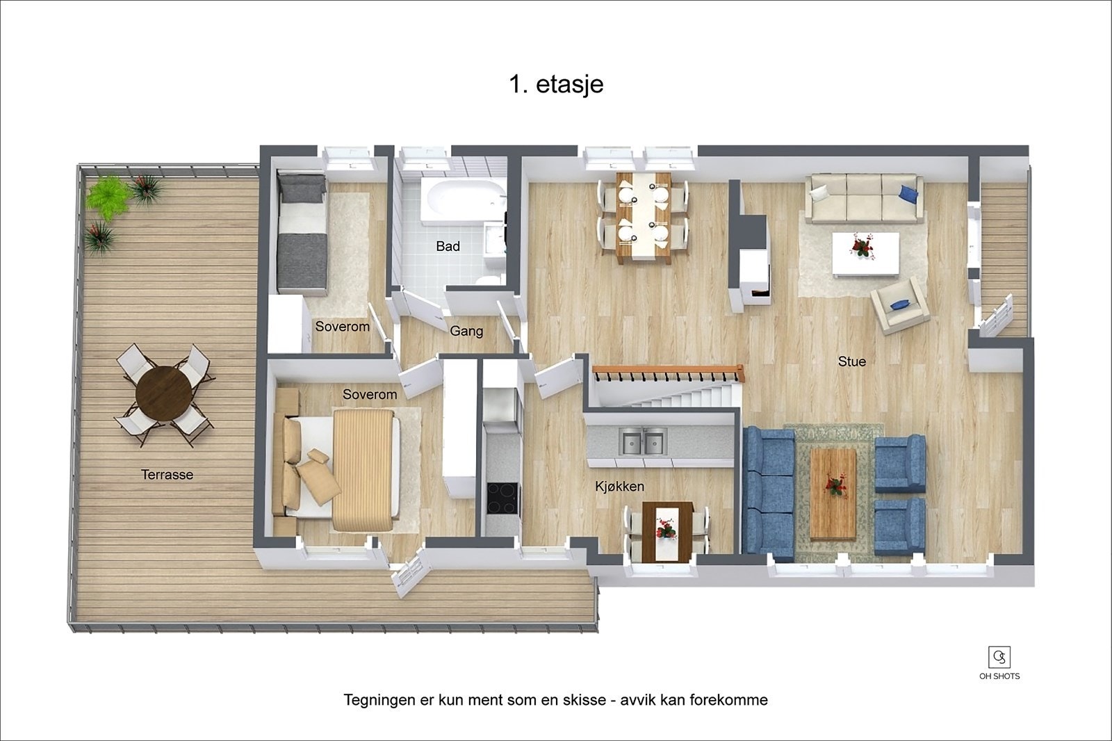 1. etasje Galleribilde