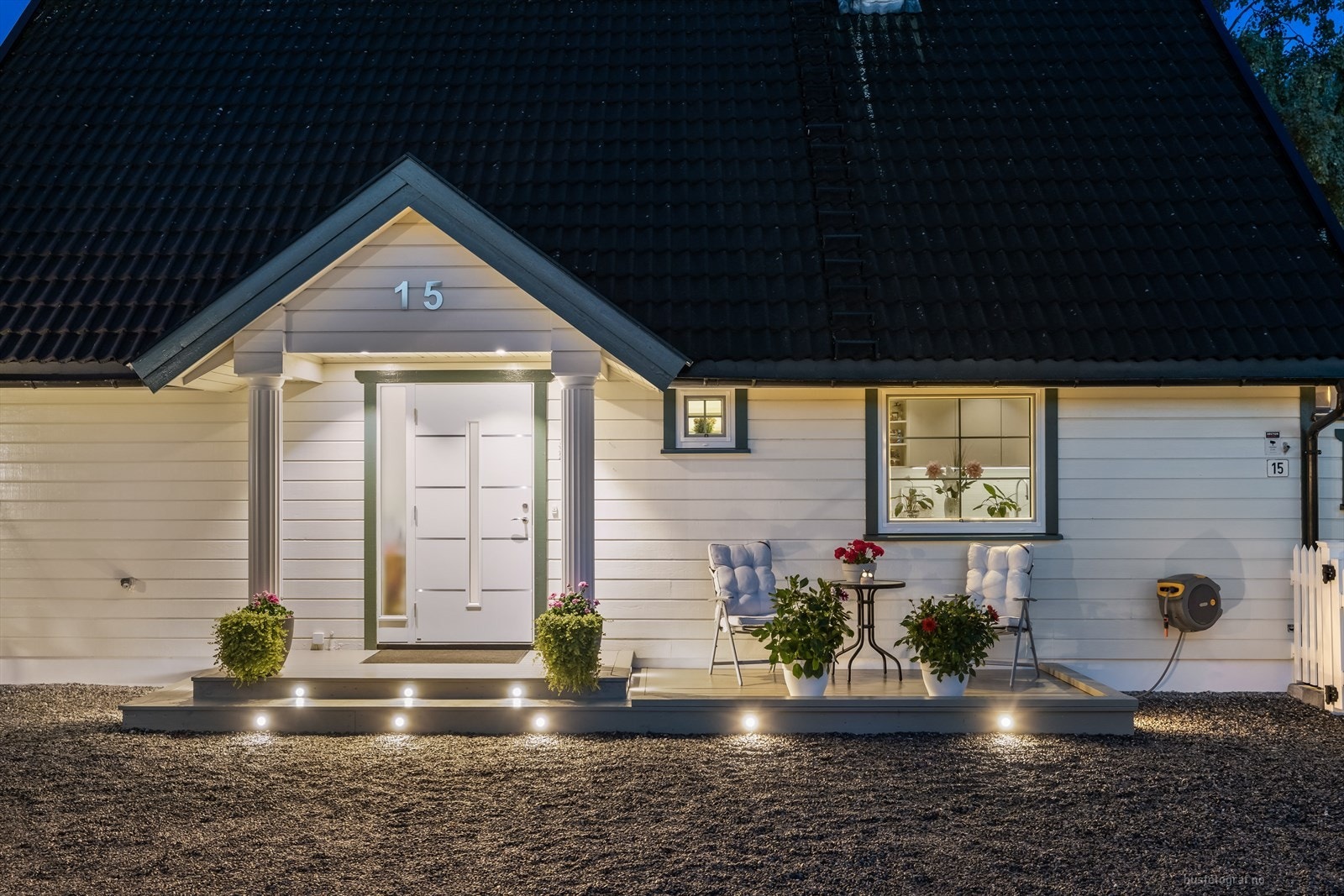 Kveldsstemning. Galleribilde