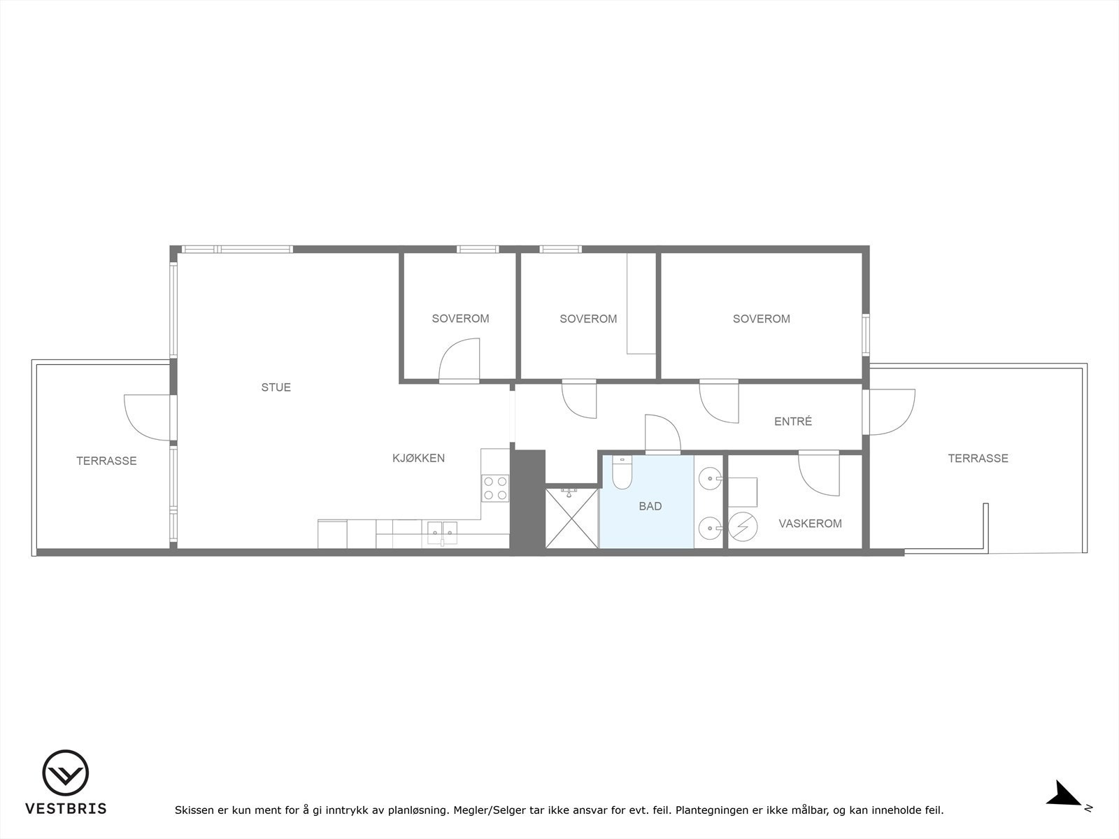 Plantegning. Galleribilde