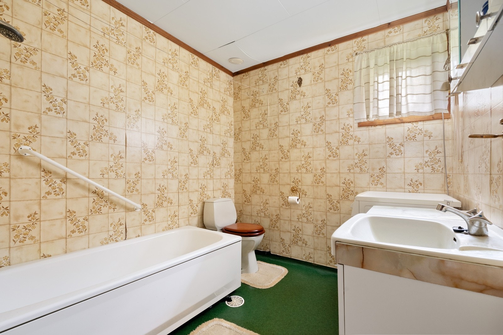 Badet ligger i første etasje. Kjekt dersom man har barn. Galleribilde