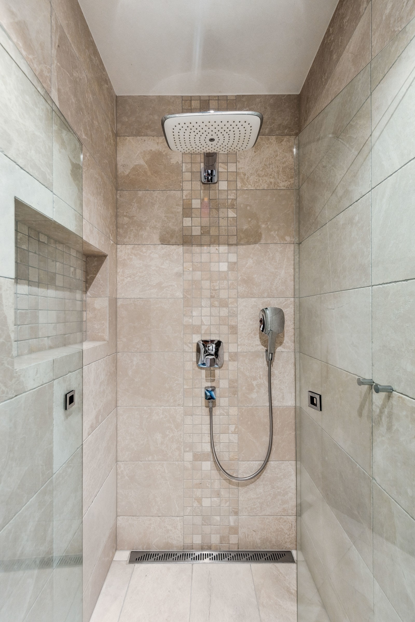 Denne dusjen gir deg spafølelse. Galleribilde