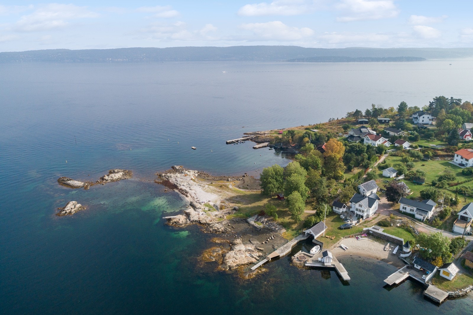 Nærsnes fra luften. Galleribilde