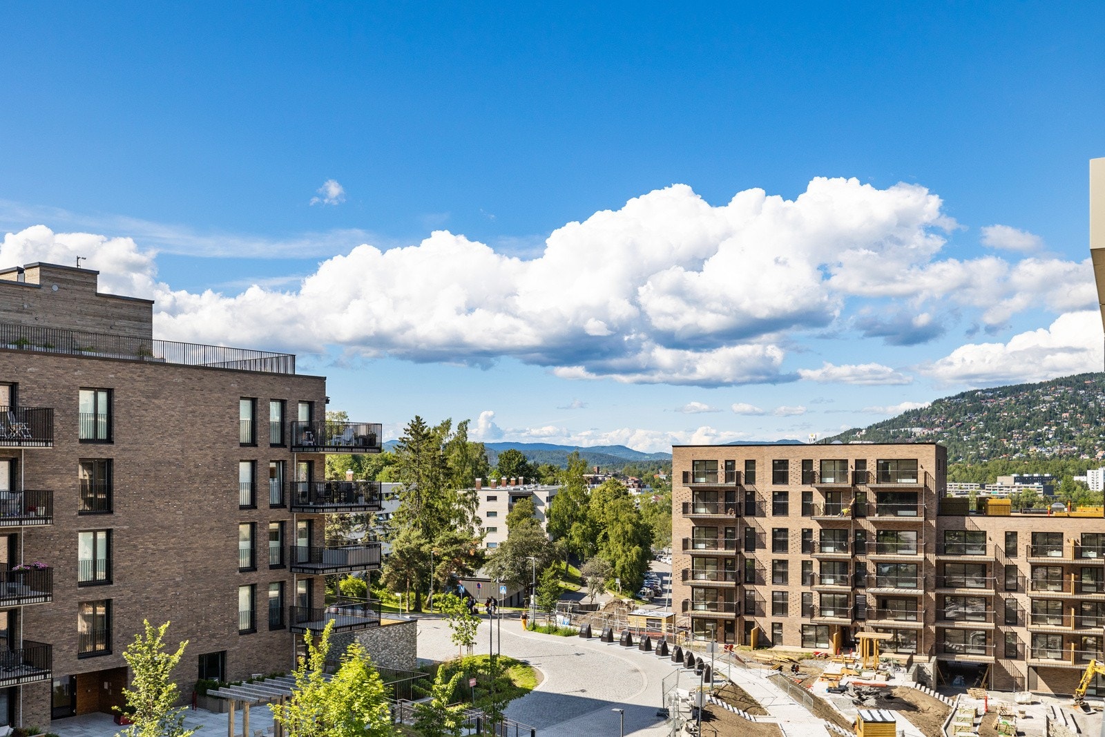 Utsikt fra balkongen, hva med å nyte kveldssolen på din egen private balkong? Galleribilde