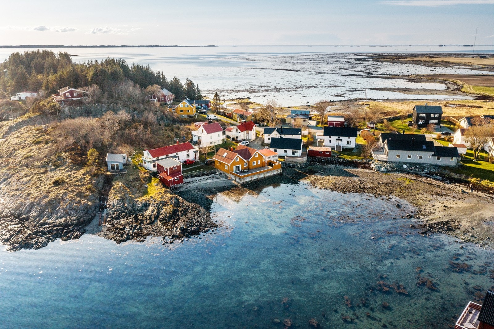 Dronefoto Galleribilde